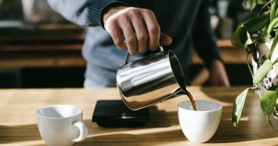 pouring coffee into cup 390x205 - Exploring Flavor Profiles of Coffee Beans