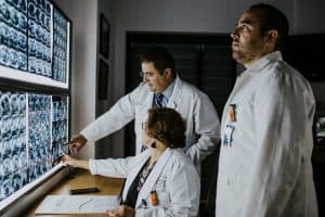Doctors Discussing MRI Scans 300x200 - Doctors Discussing MRI Scans